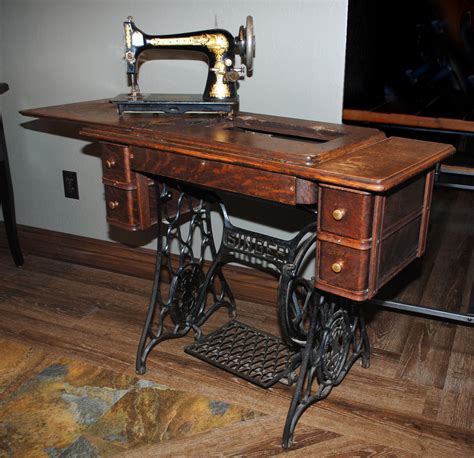 Antique singer sewing machine in cabinet - Singer Sewing Machine Cabinet # 72 Walnut Fit's 99, Spartan, 128, 185 read description (78) $ 265.00. FREE shipping Add to cart. Loading Add to ... Antique Singer Sewing Machine Oak Storage Box Puzzle Style 1889 (716) …